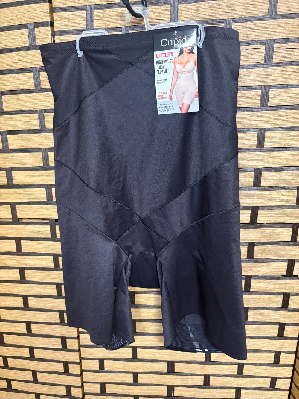 Cupid Black‎ High Waist Thigh Slimmer Size 3X